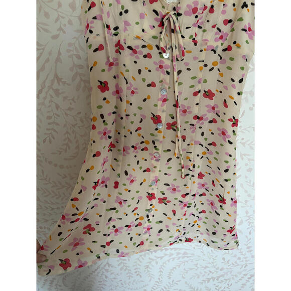 FALL CLEARANCE NWOT Princess Polly Button Down Floral Slip Dress - Picture 2 of 7